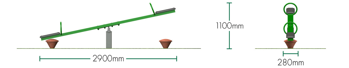 Steel Seesaw