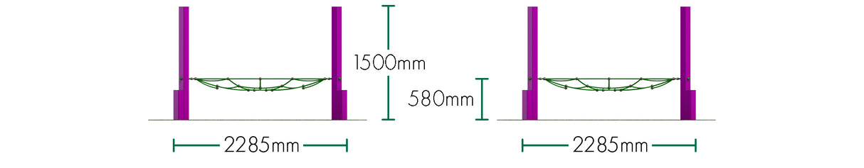 Steel Spider Web Net