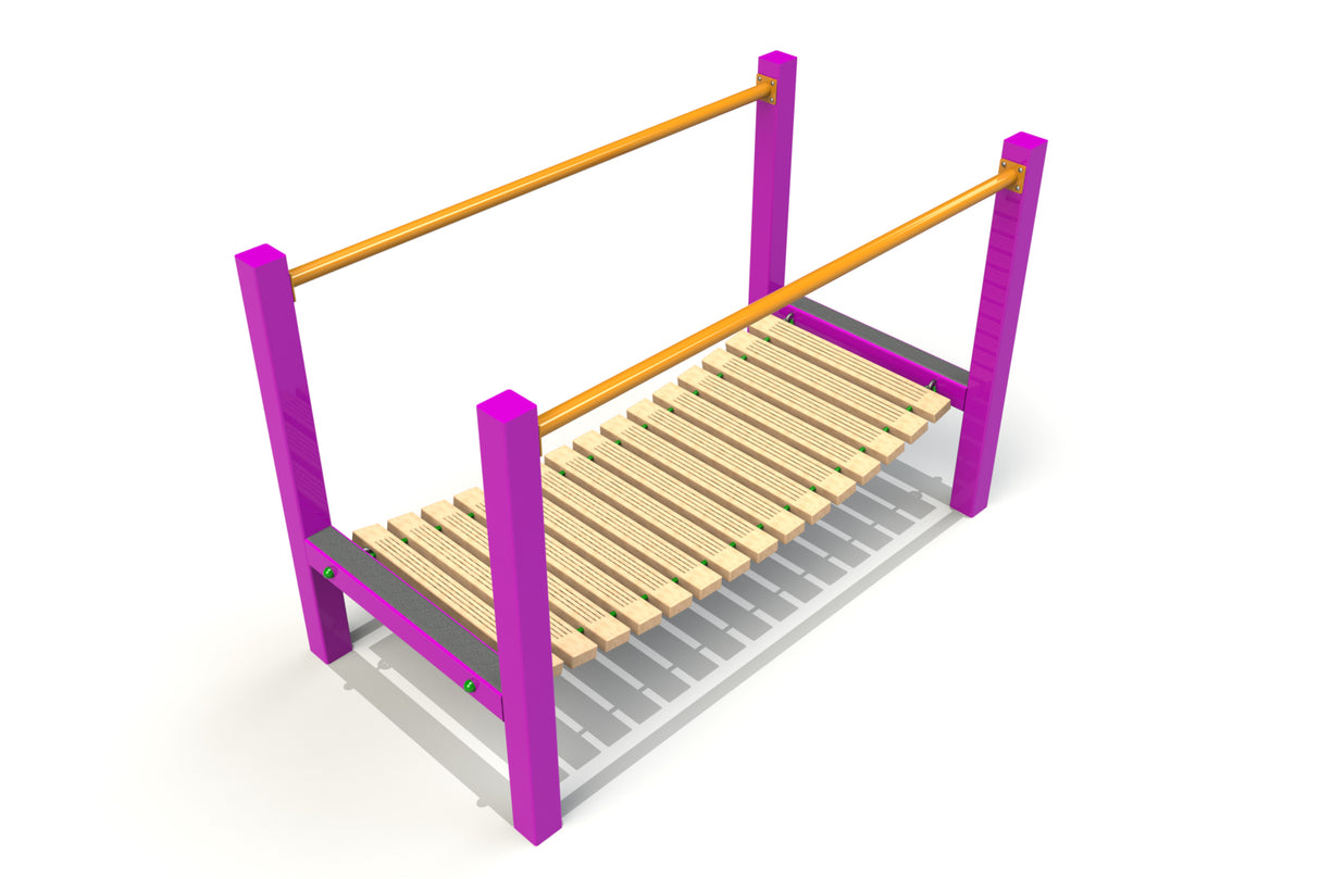 Steel Suspension Bridge