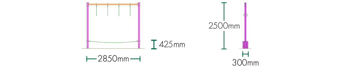 Steel Tarzan Traverse