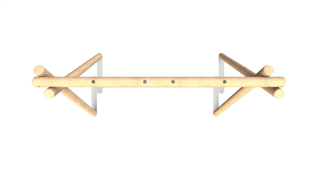 Timber Double Swing Frame Only (2.0m)