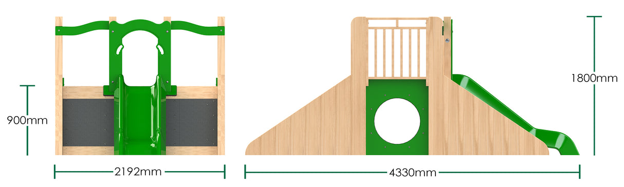 Tunnel Mound with Slide