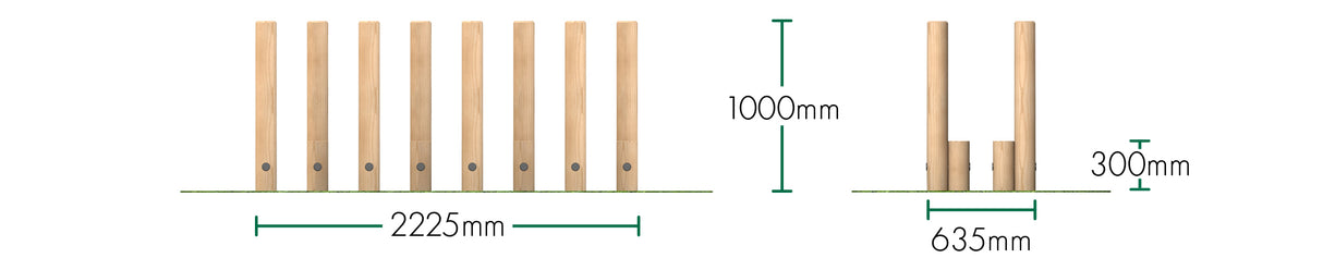 Walk and Stretch Posts