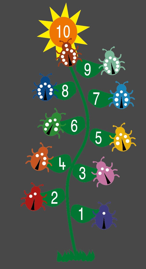Ladybird Flower Hopscotch