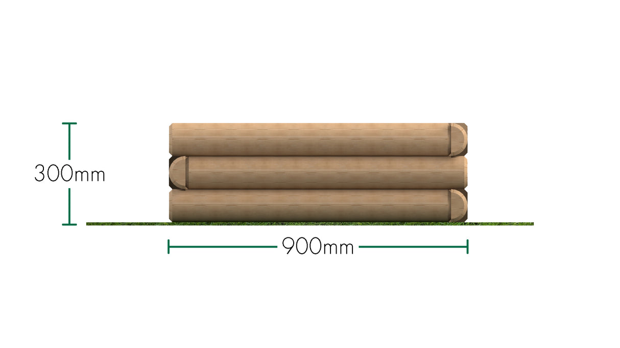 0.9m Small H-R Planter