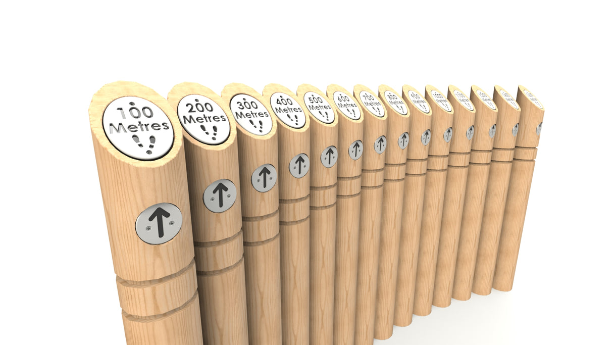 100m - 1600m Markers