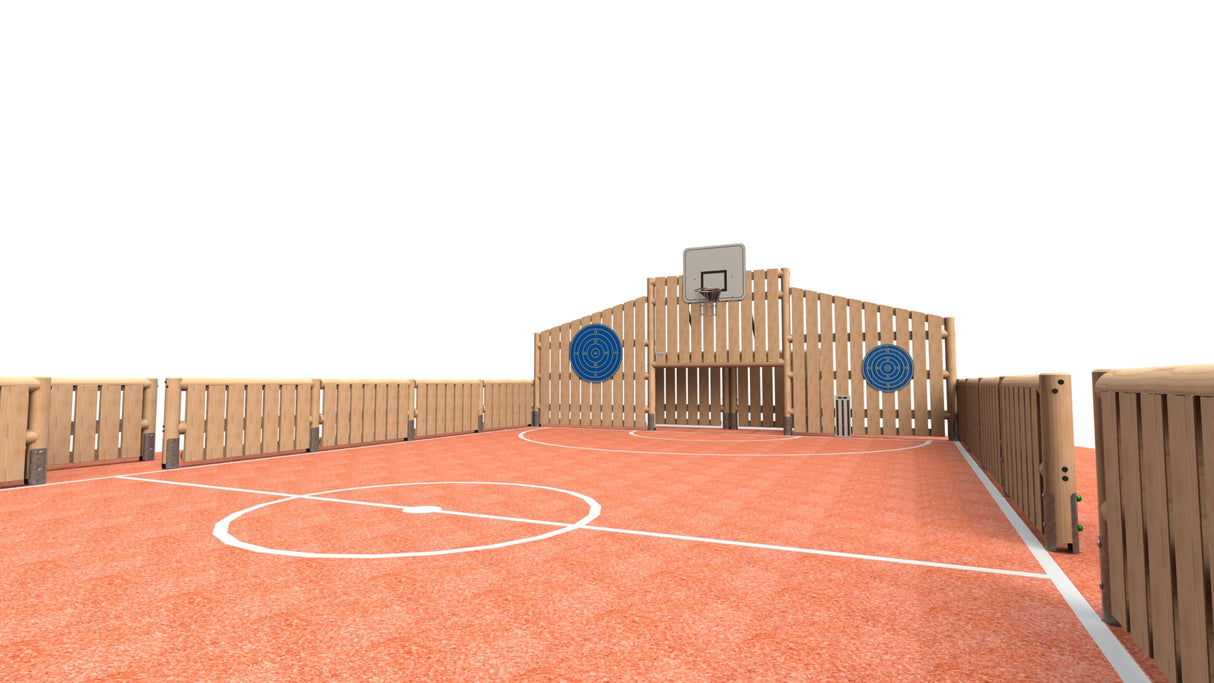 18 x 10m Timber MUGA