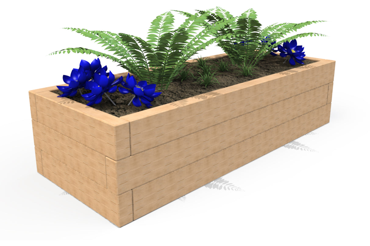 Sleeper Planter 2.4m