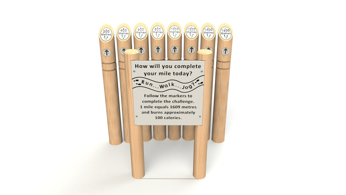 200m - 1600m Markers