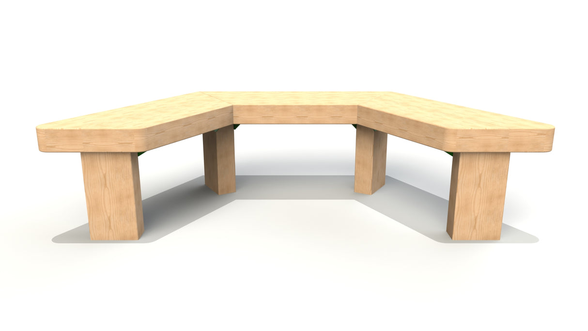 2m Half Hexagonal Seat