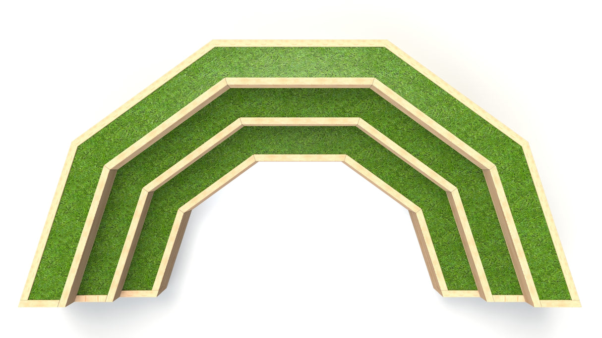 3 Tier 5 Sided Amphitheatre