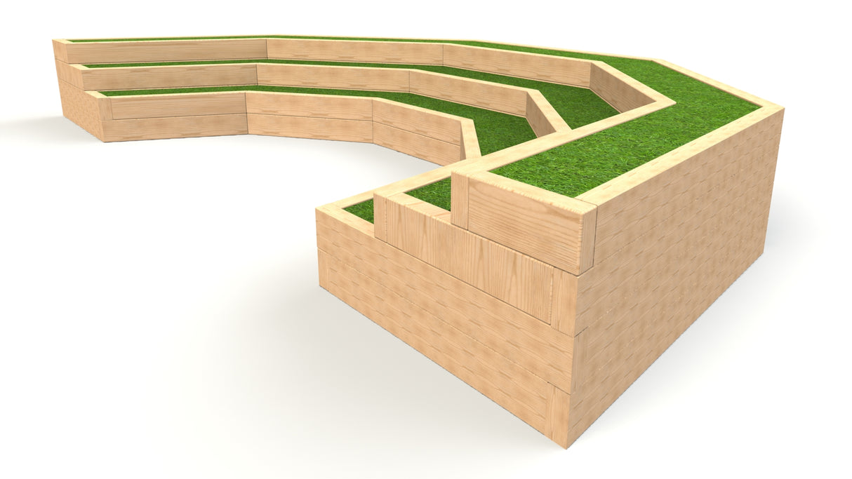 3 Tier 5 Sided Amphitheatre