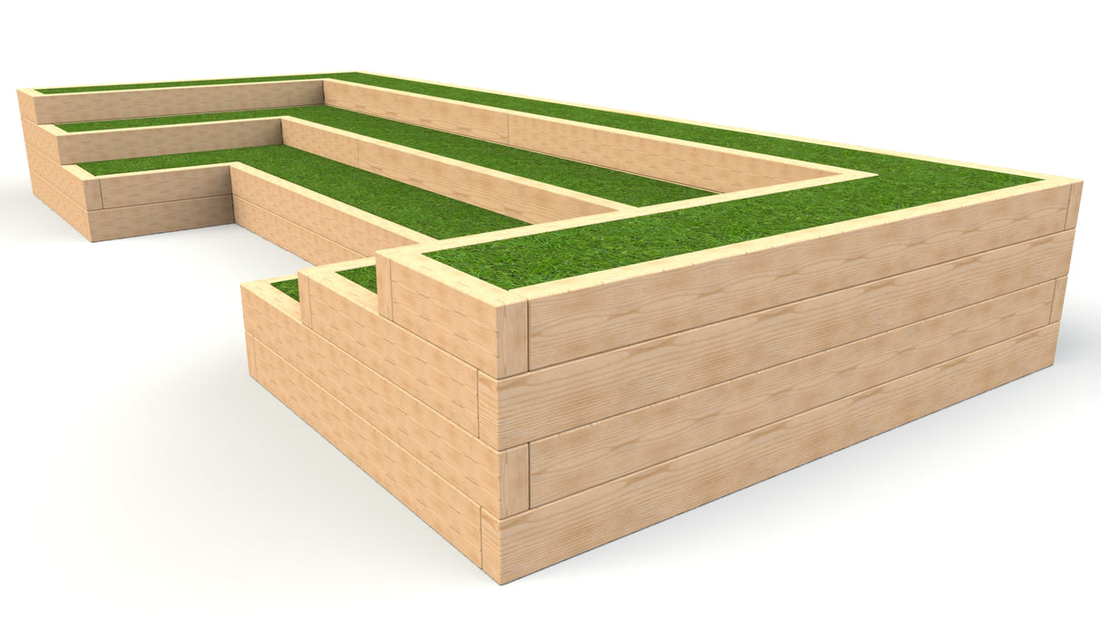 3 Tier Square Amphitheatre