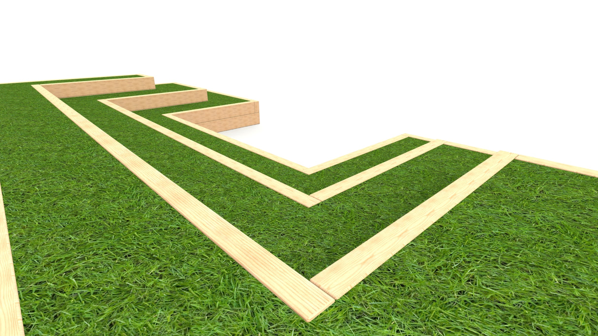 3 Tier Staggered Amphitheatre