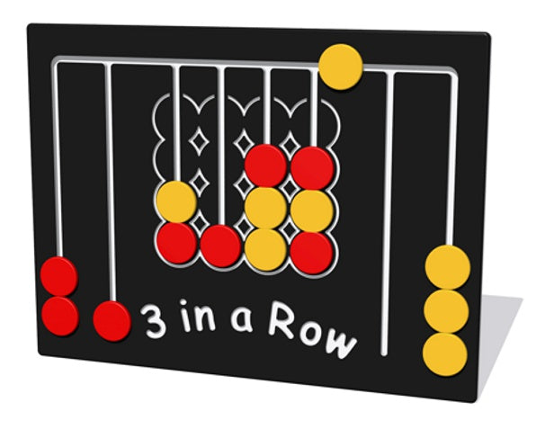 3 in a Row Game Play Panel
