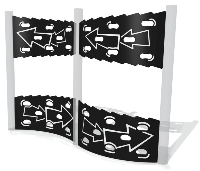 Arrow Split-Traverse Wall (4 Panel Set)