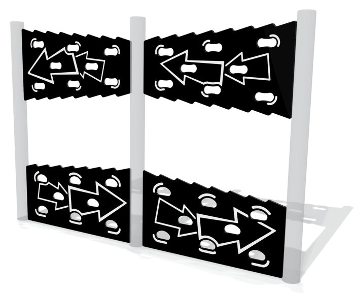 Arrow Split-Traverse Wall (4 Panel Set)
