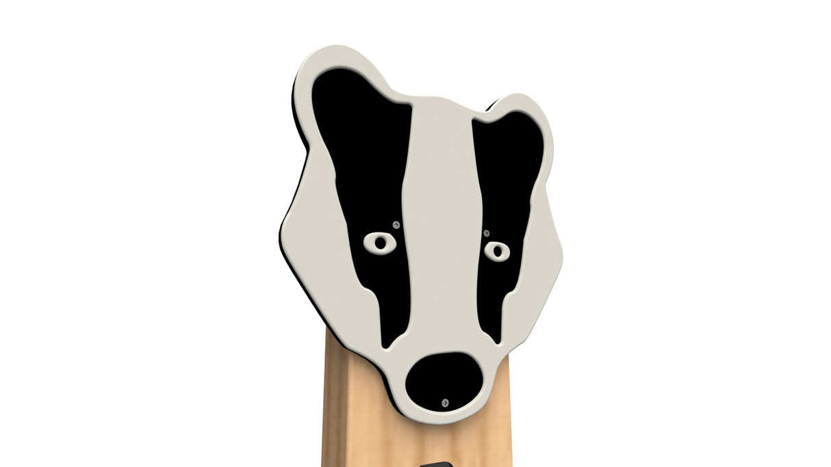 Badger Animal Post