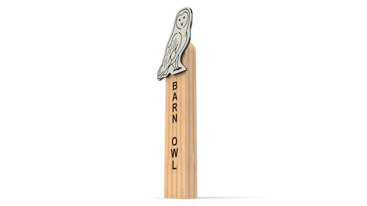 Barn Owl Animal Post