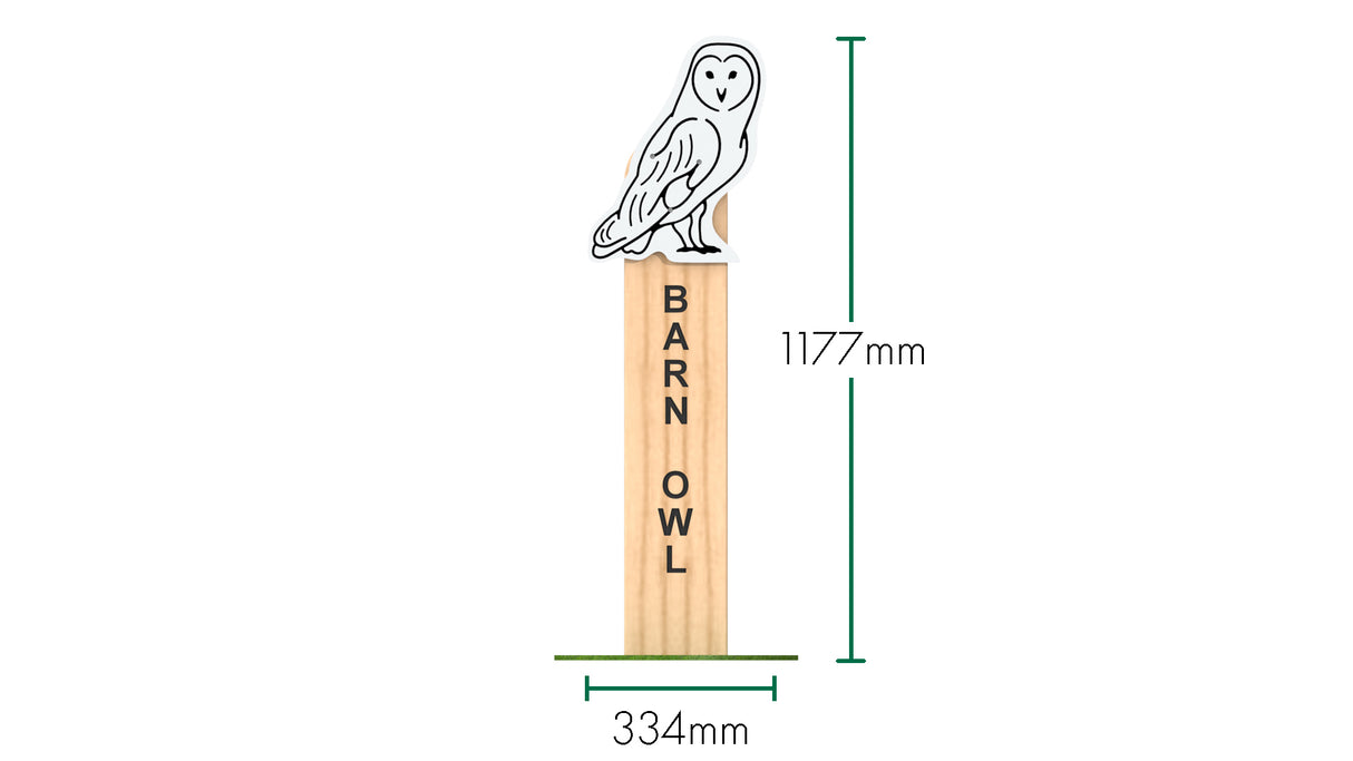 Barn Owl Animal Post