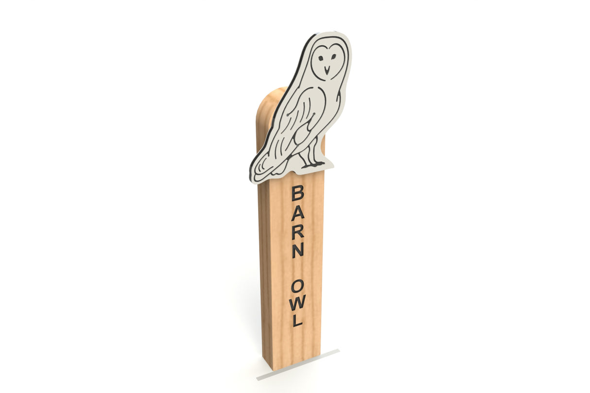 Barn Owl Animal Post