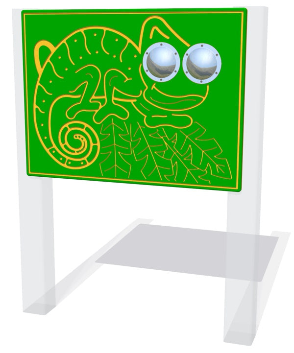 Bug Eyes Chameleon Play Panel