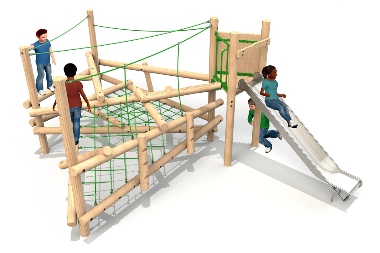 Clamber Stack 3 with Slide