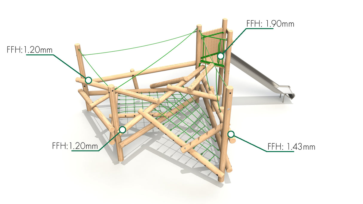 Clamber Stack 3 with Slide