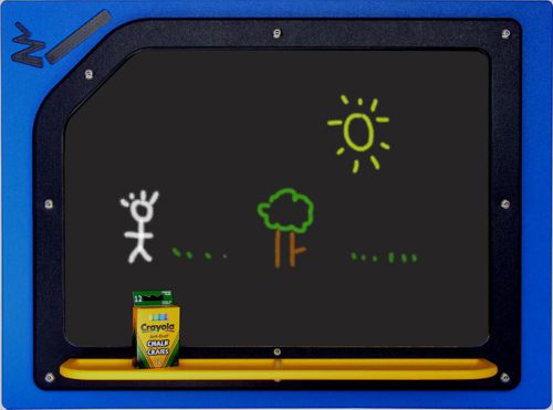 Chalkboard Station Play Panel