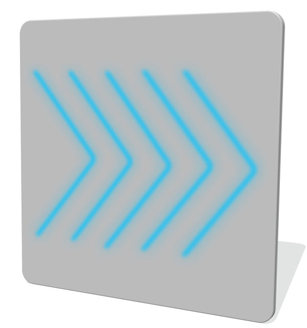 LumiDirection Double Sided LED Panel (Concept)