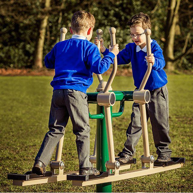 Children's Double Cross Country Skier