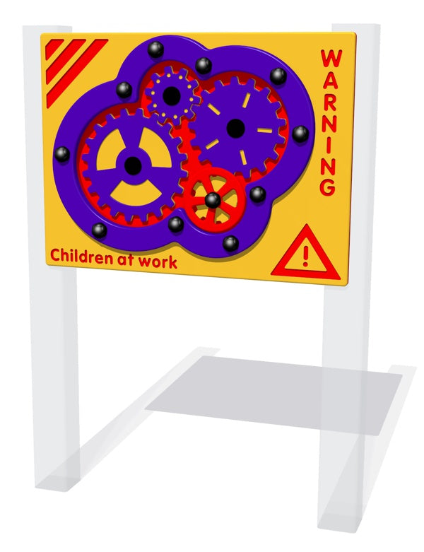 Children at Work Cog Play Panel