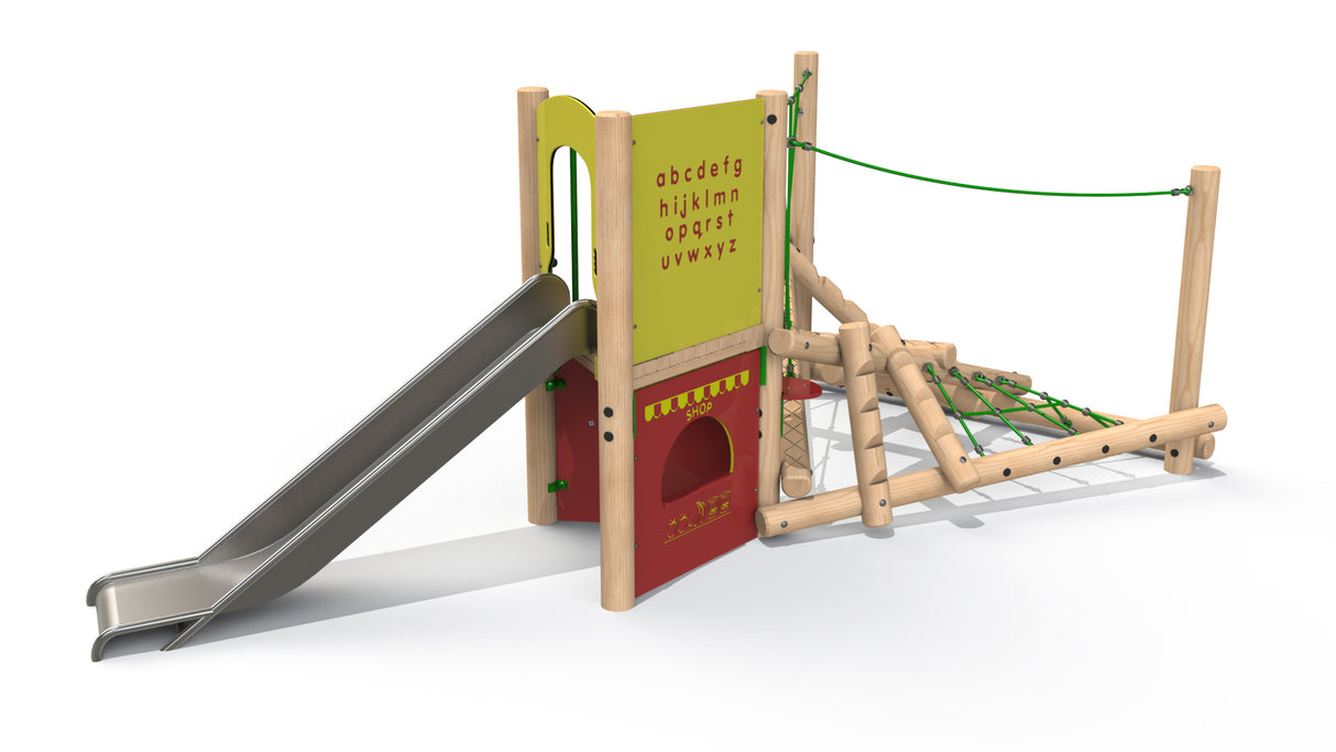 Clamber Stack Midi with Steel Slide