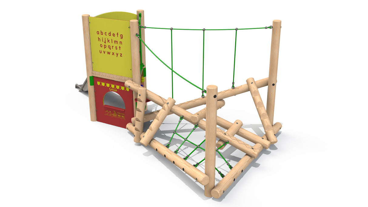 Clamber Stack Midi with Steel Slide