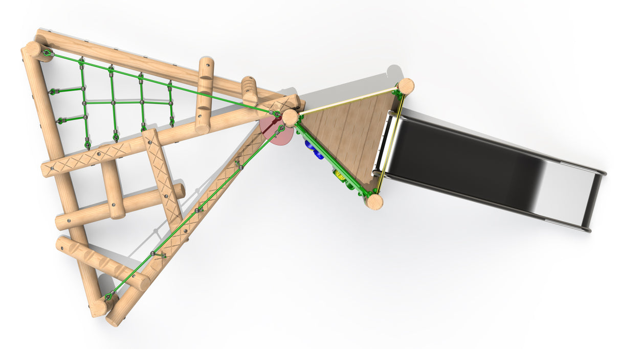 Clamber Stack Midi with Steel Slide