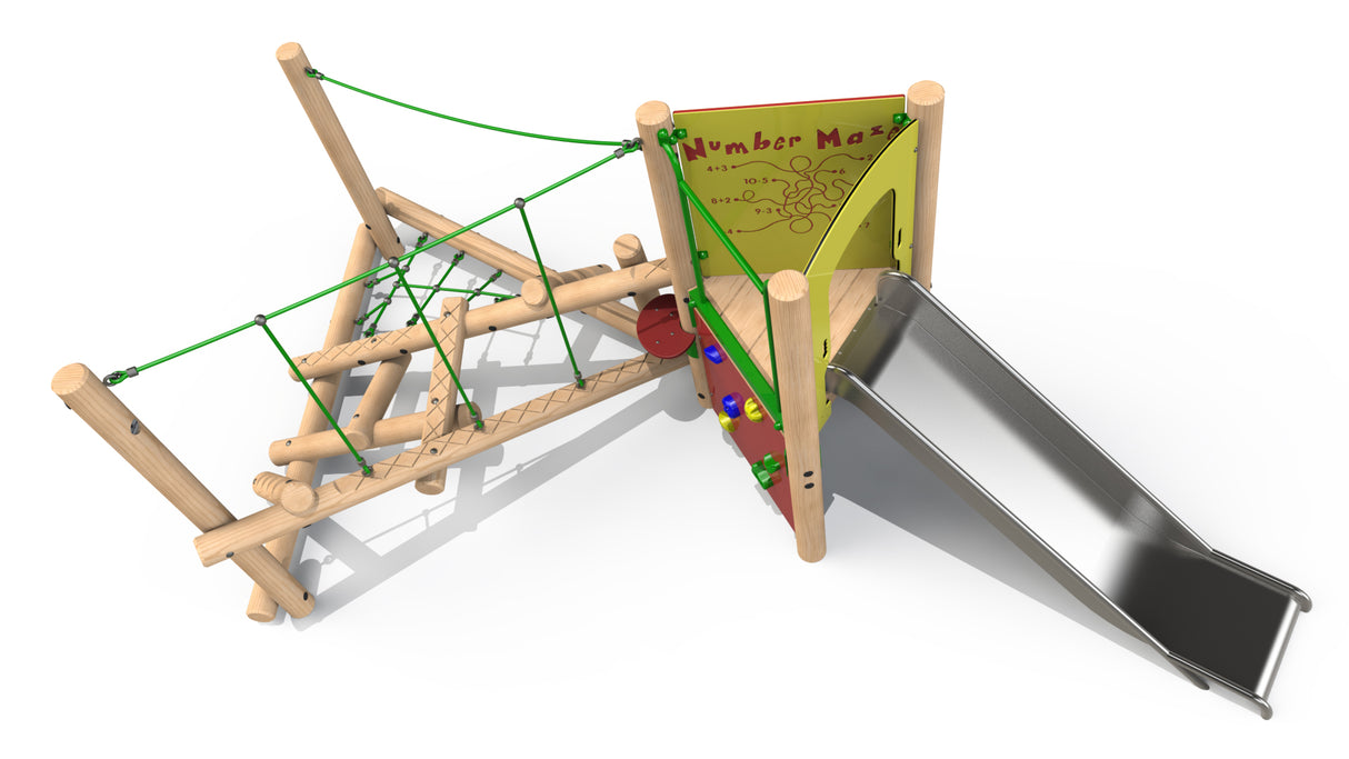 Clamber Stack Midi with Steel Slide