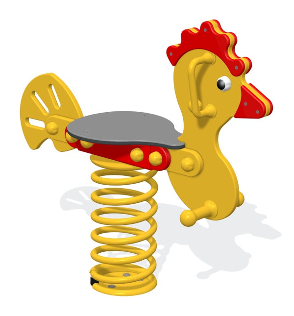 Sit-On Cluck (Chicken) Spring Rocker