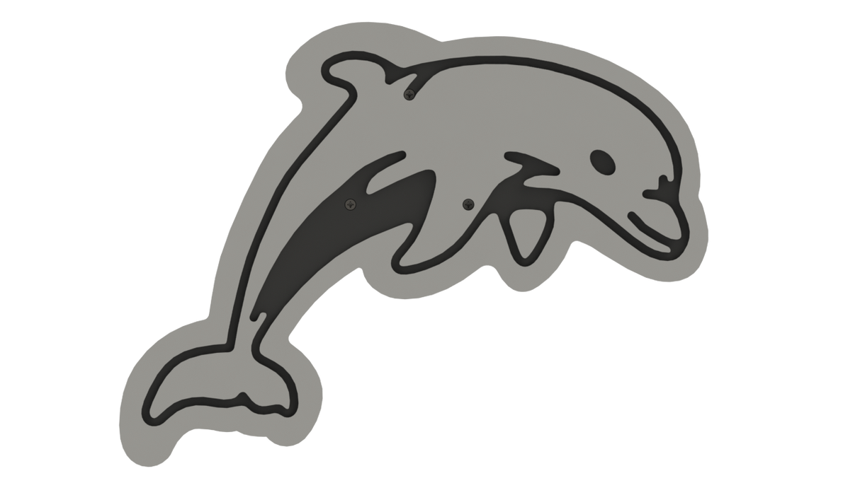 Dolphin Animal Post