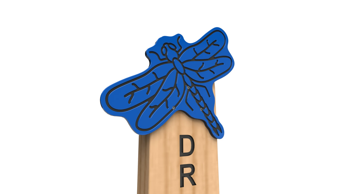 Dragonfly Animal Post