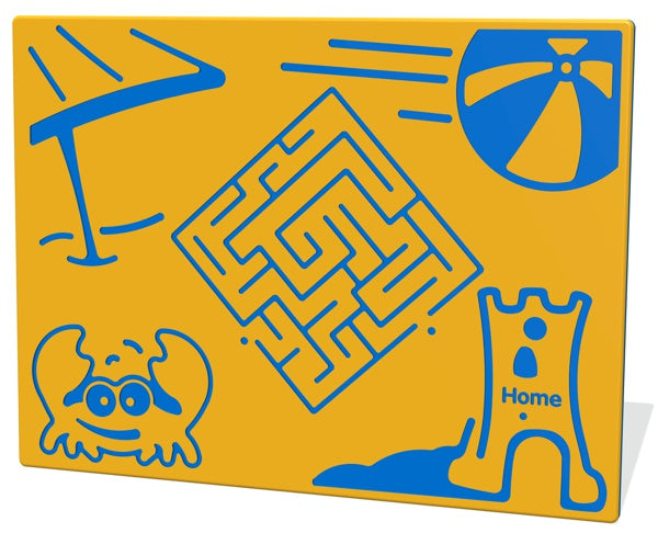 Beach Maze Play Panel