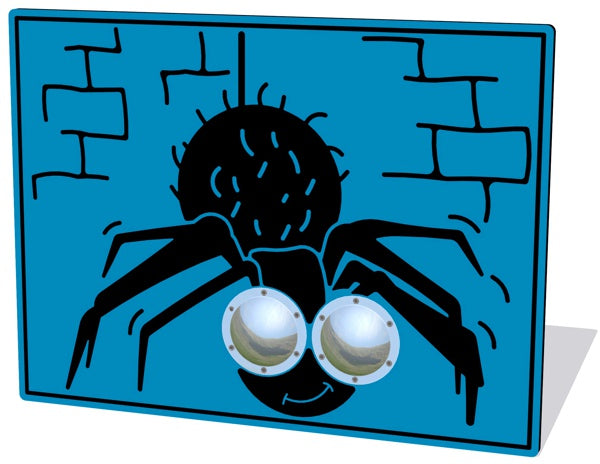 Bug Eyes Spider Play Panel