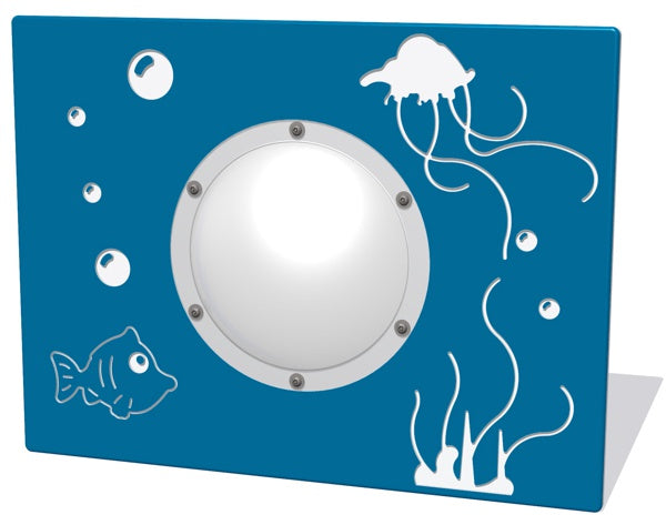 Underwater Scene Play Panel with Clear Dome