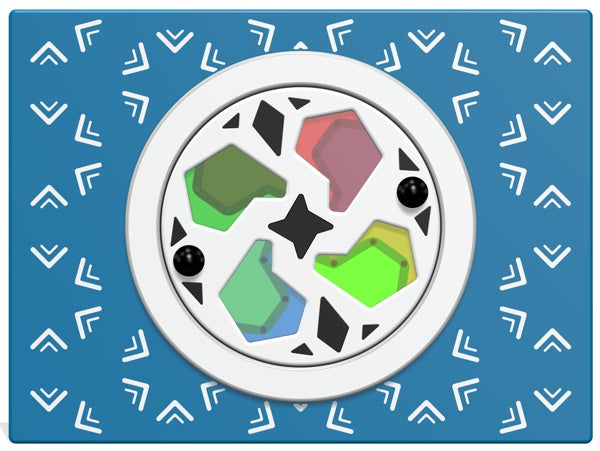 Colour Wheel Kaleidoscope Play Panel