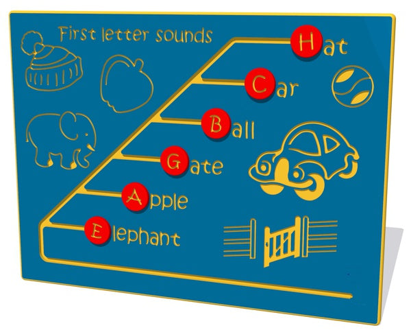 First Letter Sounds Play Panel
