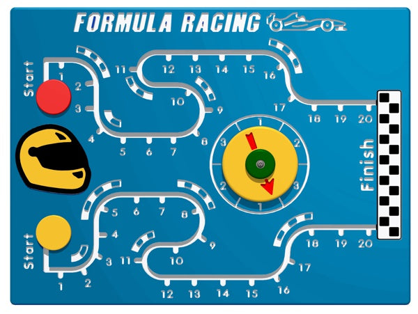 Formula Racing Play Panel