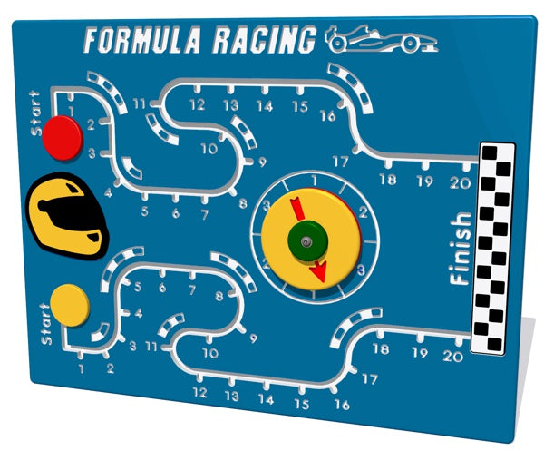 Formula Racing Play Panel