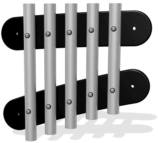 38mm Tube Chimes (set of 8) Rail Mounted