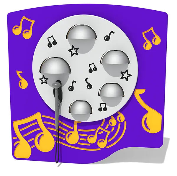 5 Bells Musical Play Panel