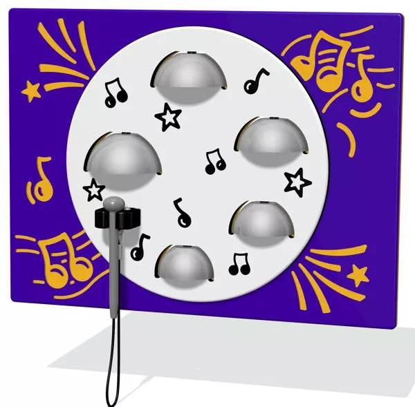 5 Bells Musical Play Panel