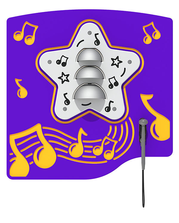 3 Bells Musical Play Panel